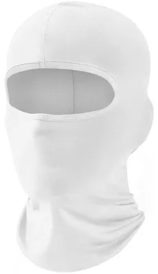 Produktbild von Sturmhaube Skimaske Balaclava UV-Schutz für Motorrad & Fahrrad Herren/Damen Einheitsgröße Weiß