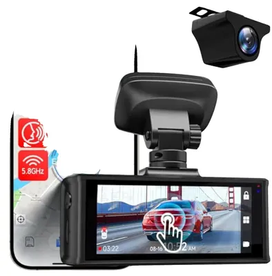 Zdjęcie produktu dla Kamera samochodowa, wideo 4K HDR, szeroki kąt 170°, BEZ ZESTAWU HW, 128 GB