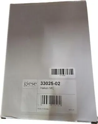 Zdjęcie produktu dla GIESE 33025-02 Haczyk z wycieraczką GIESE GIFIX UNO # 33025 chromowany