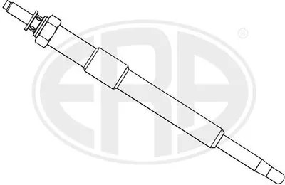 Produktbild von ERA 886038 Diesel Glühkerze für FORD MONDEO IV Turnier (BA7)