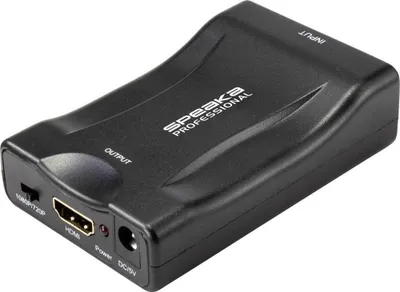 Produktbild von SpeaKa Professional AV Konverter SP-9395928 [SCART - HDMI] 1920 x 1080 Pixel