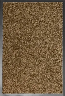 Image de Paillasson lavable Marron 40x60 cm