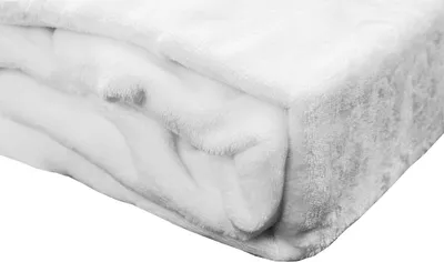 Produktbild von JACK Teddy Flausch Plüsch Spannbettlaken Cashmere Touch Weiß Grau Anthrazit Creme 90x190-100x200 / 140x200 / 180x200 cm, Farbe:Weiß, Größe:140x200cm Spannbettlaken
