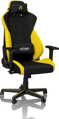 Produktbild von Nitro Concepts S300 Gaming Chair - Bürostuhl - Stoffbezug - 135kg - Astralgelb