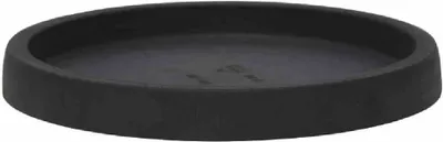 Produktbild von Scheurich 704-8SWGRANIT Marcella Untersetzer Marcella 48, Ø 48x4,6cm, schwarz/granit (1 Stück)