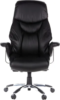 Zdjęcie produktu dla hjh OFFICE Luksusowe krzesło biurowe PRADO Ergonomiczne krzesło biurowe z podłokietnikami Skórzane krzesło obrotowe do biura, domu