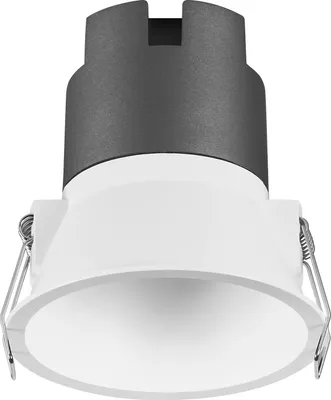 Zdjęcie produktu dla Downlight wpuszczany OSRAM SPOT TWIST, biały, 10W, 800lm, 830 WT, średnica 93mm, ciepła biała barwa światła, do 90% oszczędności energii w porównaniu do downlightów halogenowych, łatwy montaż, 3000K