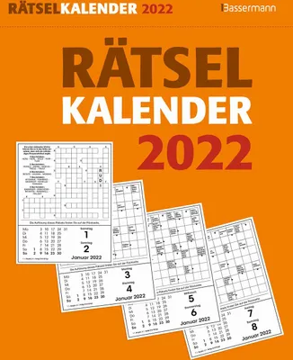 Produktbild von Krüger, E: Rätselkalender 2022 Abreißkalender