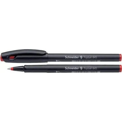 Produktbild von Schneider Tintenroller Topball 845 rot Konusspitze ca. 0,3 mm