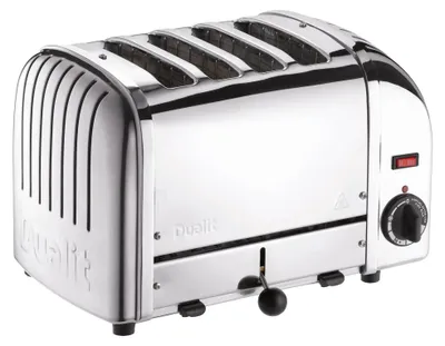 Produktbild von DUALIT | Toaster, CLASSIC, edelstahl, 4 Scheiben