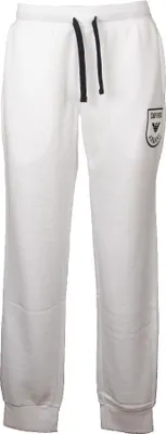 Zdjęcie produktu dla Spodnie męskie EMPORIO ARMANI, bawełniany garnitur z kieszeniami i sznurkiem, odzież sportowa i rekreacyjna 111690 2R571, rozmiar XXL – CN 185/92A – BR EEG – MX EEG, 60% bawełna, 40% poliester