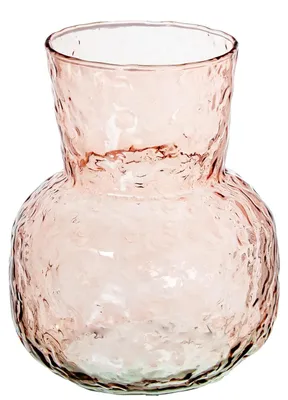 Produktbild von Tischvase, Glas, Rosa, 16 x 16 x 20 cm
