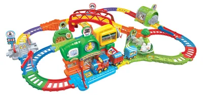 Imagen del producto de VTech Tut Tut Aventuras TUT TUT BOLIDES - CIRCUITO DE TREN SUPER EDUCATIVO (TREN MERCANCÍA), 1 año/años, pilas AAA, plástico, multicolor
