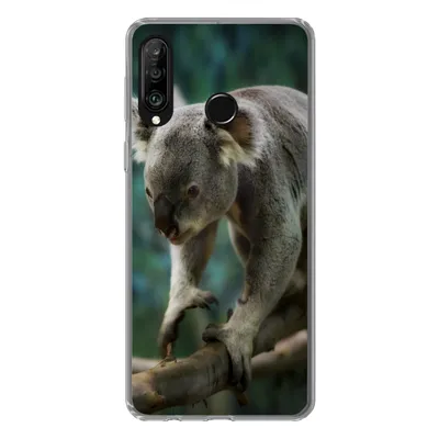 Produktbild von MuchoWow® Handyhülle Schutzhülle Hülle für Huawei P30 Lite Koala - Baum - Klettern - Kinder - Jungen - Mädchen Silikon Softcase Handy Hülle - Handyhülle