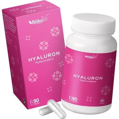 Zdjęcie produktu dla Kwas hialuronowy 500 mg wegańskie kapsułki 90 kapsułek