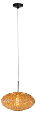 Immagine prodotto di Mexlite - lampada a sospensione - HaloSwap - ambra - vetro - Ø 30cm - E27 - 4295ZW