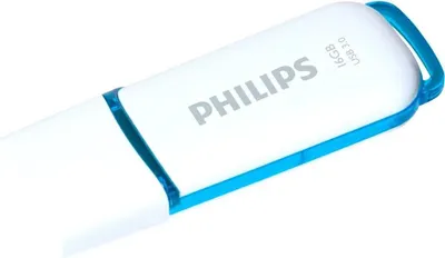 Produktbild von Philips USB-Stick 16GB Snow, USB 3.0, Farbe: Blau