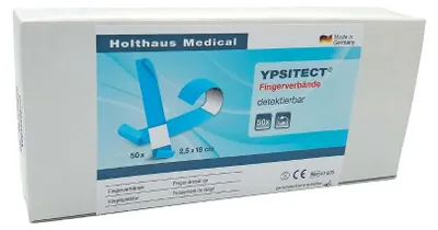Produktbild von Holthaus Ypsitect® Fingerverband, elastisch 2,5 x 18 cm - 50 Stück | Packung (1 Stück)