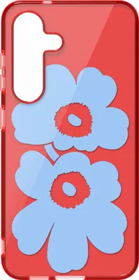 Produktbild von Samsung Hybrid-Tasche für Samsung Galaxy S25 - Uniko Marimekko / Rot