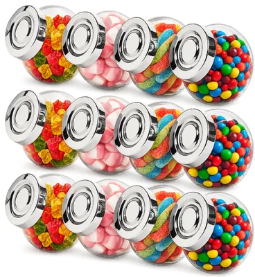 Produktbild von Vorratsdosen mit Deckel Vorratsgläser Glas Bonboniere Bonbongläser Candy Jar