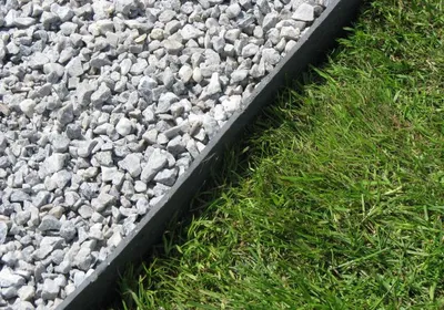 Produktbild von Rasenkante 25 m Beetumrandung Beeteinfassung Mähkante Profilkante 19 cm hoch ECOLAT