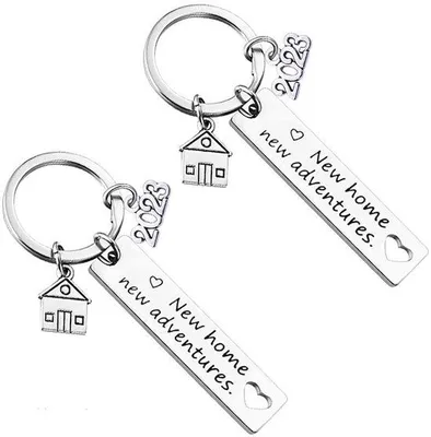 Image de Porte-clés Maison, lot de 2