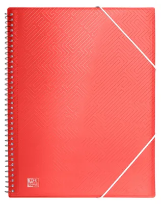 Obrázek produktu pro Oxford, 400167288, rychlosponečka A4, 30 průhledných obalů, červená