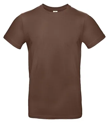 Produktbild von B&C - "#E190" T-Shirt für Herren/Damen Uni FK2083 (M) (Schokolade)
