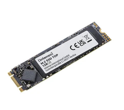 Productafbeelding van Intenso M.2 SSD SATA III, top prestaties, 128 GB