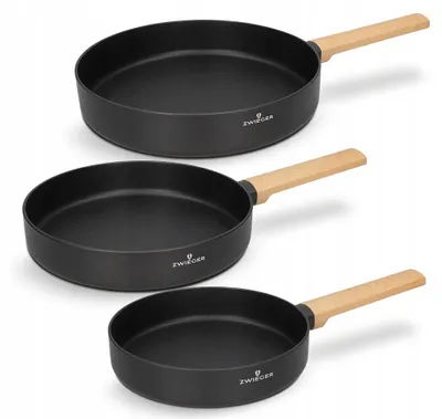 Produktbild von Zwieger Norven Pfannenset 3-teilig mit Antihaftbeschichtung