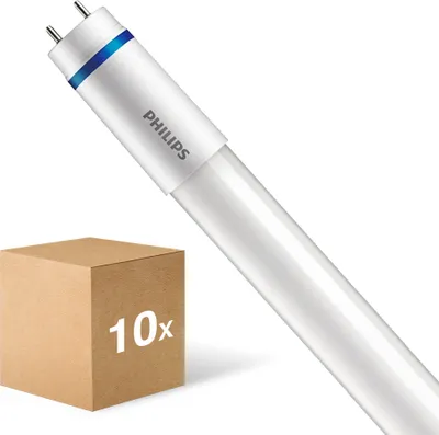 Produktbild von Mehrfachpackung 10x Philips LED Röhre T8 MASTER (EM/Mains) Ultra Output 21.7W 3700lm - 865 Tageslichtweiß | 150cm - Ersatz für 58W