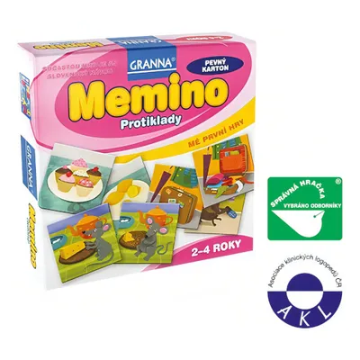 Immagine prodotto di MEMINO Opposites - I miei primi giochi 2-4 anni