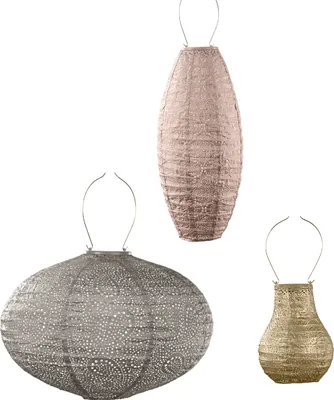 Produktbild von LUMIZ Gartenbeleuchtung - Außenleuchten - Versailles Satz - 3 Stücke - Solarlamp -