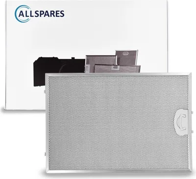 Produktbild von AllSpares Metallfilter für Dunstabzugshauben geeignet für   AS-MF310, 742967, 00742967 (388x265x8mm)