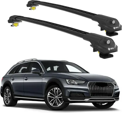 Immagine prodotto di TURTLE Portapacchi AIR-1 AUDI A4 ALLROAD (B9) 2016 - 2024 , Nero