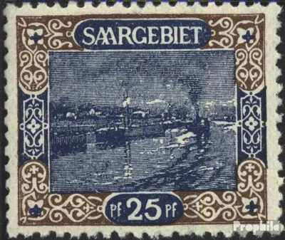 Produktbild von Briefmarken Saarland 1921 Mi 56 gestempelt Landschaftsbilder (I)