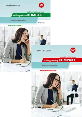 Produktbild von Prüfungsvorbereitung Prüfungswissen und Prüfungstraining KOMPAKT - Steuerfachangestellte. Paket