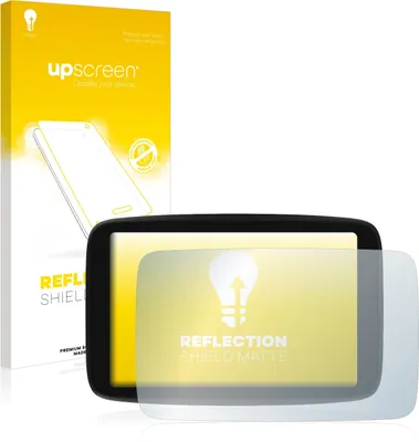 Produktbild von upscreen Schutzfolie für TomTom GO Camper Max Displayschutz Displayschutzfolie Folie Matt Entspiegelungsfolie