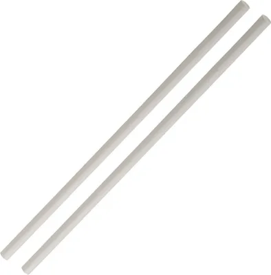 Produktbild von Fackelmann Trinkhalme aus Papier Ø 8 mm Rio Party, nachhaltige Strohhalme für verschiedene Anlässe, umweltfreundliche Trinkröhrchen, abbaubare Halme aus Papier (Farbe: Weiß), Menge: 1 x 40 Stück