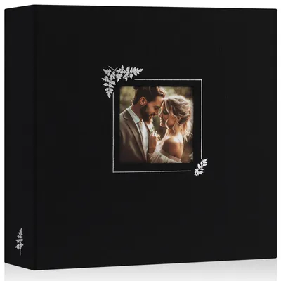 Zdjęcie produktu dla Album fotograficzny z 3 pierścieniami, 30 x 30 cm, 30 przegródek, do scrapbookingu