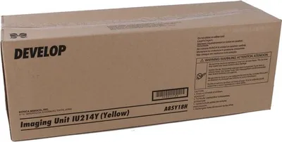 Immagine prodotto di Tamburo originale Develop A85Y18H / IU-214 Y giallo, 70.000 pagine, 0,38 centesimi per pagina - sostituisce l'unità tamburo Develop A85Y18H / IU214Y