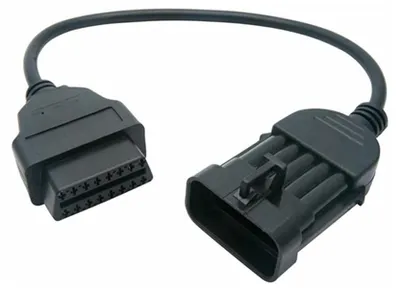 Immagine prodotto di Cavo di autodiagnosi, adattatore da connettore OBD a 10 pin a connettore OBD2 a 16 pin per la diagnosi dei veicoli