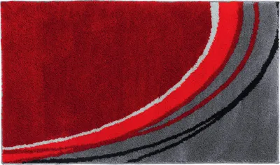 Produktbild von Erwin Müller Badematte Mykonos" rot 50x80 cm"