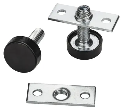 Produktbild von SOTECH Verstellfüße M8 x 20 mm mit Montageplatte – höhenverstellbar (10er Set)