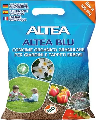 Immagine prodotto di Altea Blu concime organico con guano per giardini e sedum, 4,5 kg