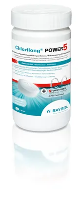 Produktbild von Bayrol Chlorilong® Power 5 1,25kg - 5-Funktionen-Chlortabletten für die Dauerdesinfektion 7128