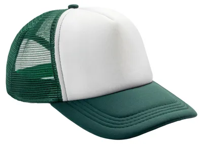 Image de Result Headwear - Casquette trucker « Detroit » FK1781 (taille unique) (bouteille/blanc)