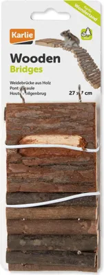 Immagine prodotto di Ponti di Karlie Wonderland - giocattolo per roditori - legno - natura - 27x7 cm