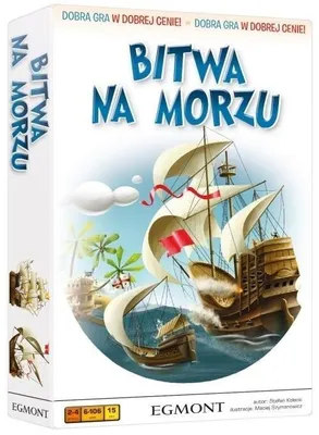 Produktbild von ISBN Bitwa na morzu, Spiele, Polnisch, Hardcover