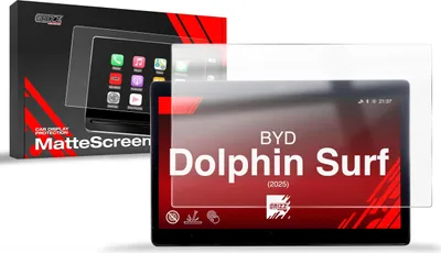 Produktbild von Matte Autodisplayfolie für BYD Dolphin Surf (2025), Grizz Protector